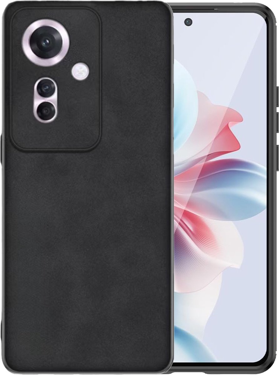 Casemania Hoesje Geschikt voor Oppo Reno 11F - Reno 11 F - Zwart - Back Cover