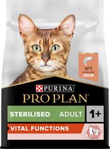 Pro Plan Sterilised Adult Vital Functions - Kattenvoer Droogvoer - Zalm - 1.5 kg