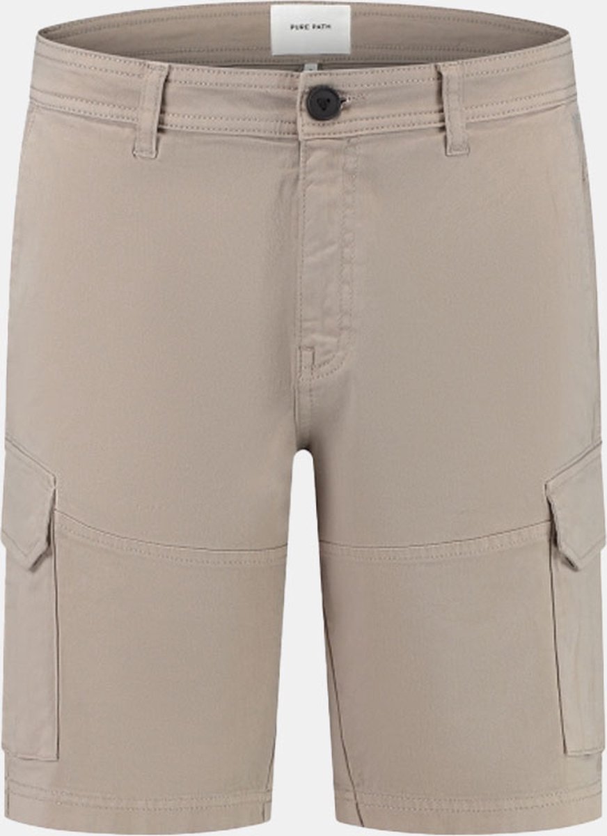 Purewhite Garment Dye Cargo Shorts