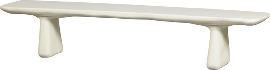 Banc de salle à manger Basiclabel Loggia - Polymère - Naturel - 45x240x40