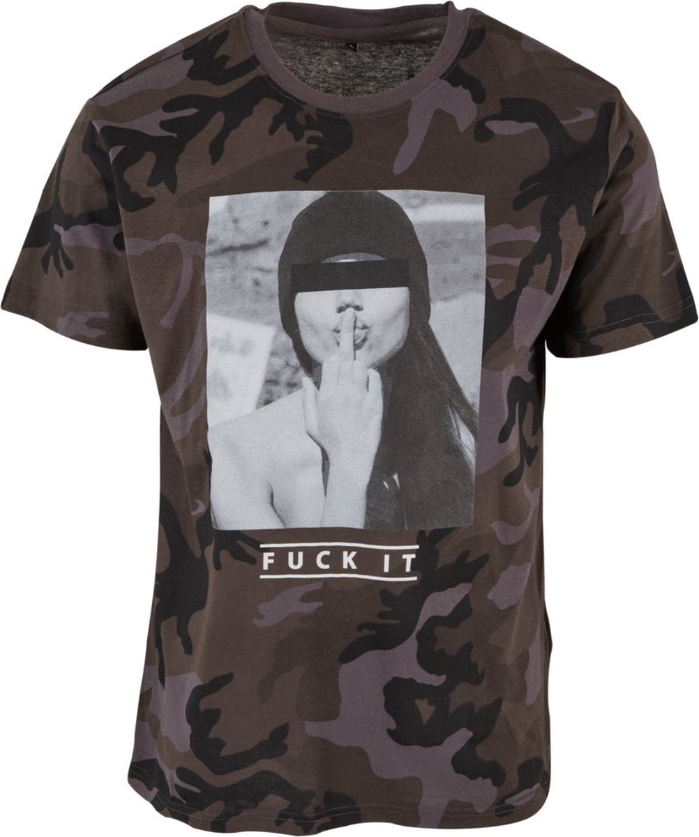 Mister Tee F#?KIT Heren T-shirt XXL Multicolours Multicolor