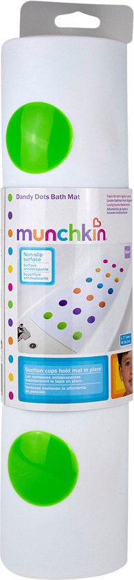 Siège de bain à pois Munchkin Dandy Dots - Blanc