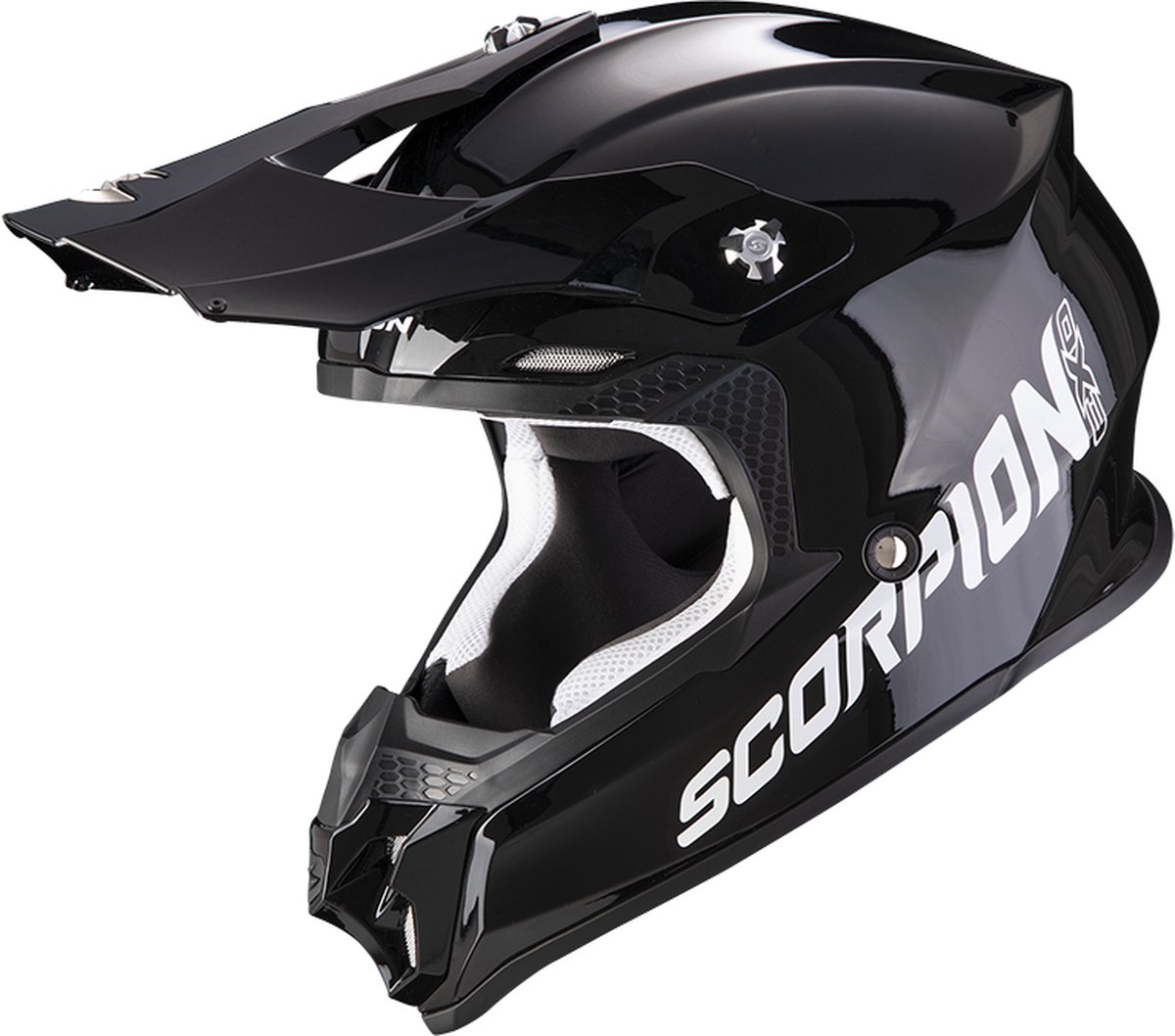 Scorpion Vx-16 Evo Air Solid Zwart Crosshelm M