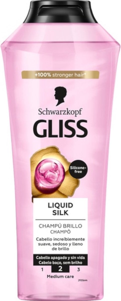 Gliss-Kur - Shampoo - Liquid Silk - Zijdezachte Haarverzorging - 400 ml