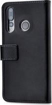 Mobilize Classic Gelly Wallet Telefoonhoesje geschikt voor Huawei Nova 4 Hoesje Bookcase Portemonnee - Zwart