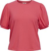 Object T-shirt Objjamie S/s Top Noos 23034454 Paradise Pink Dames Maat - S