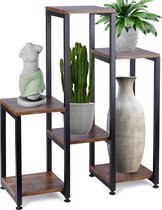 Plantenstandaard Metaal 6-Niveaus 80 cm - Plantenrek voor Bloempotten