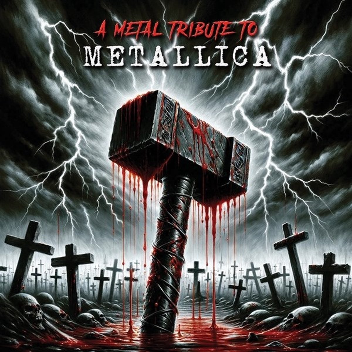 Various Artists - A Metal Tribute To Metallica (LP) (Coloured Vinyl) (Limited Edition)