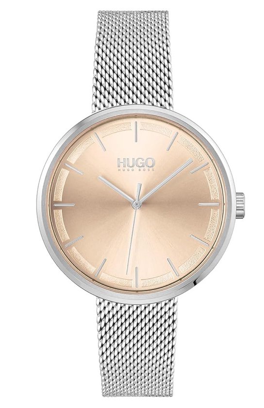 Hugo Boss Crush 1540099 Horloge - Staal - Zilverkleurig - Ø 38 mm