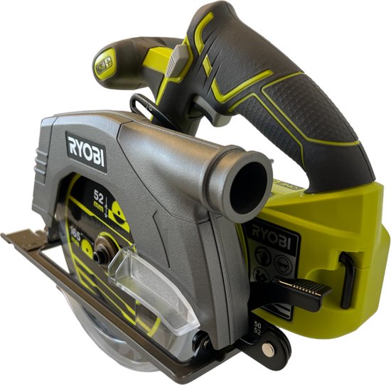 Scie Circulaire Sans Fil Ryobi R18CS-0 18V - Corps Nu, Lame 165mm, 4700 Tr/min