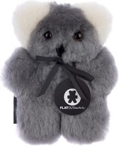 FLATOUTbear Baby (Koala) | 100% MERINO Schapenvacht | Wol | ECO | Knuffel | Kraamcadeau | Knuffelbeer