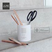 J-Line Astro Kreeft geurkaars – Sapphire Amber Tea – wit - 50U