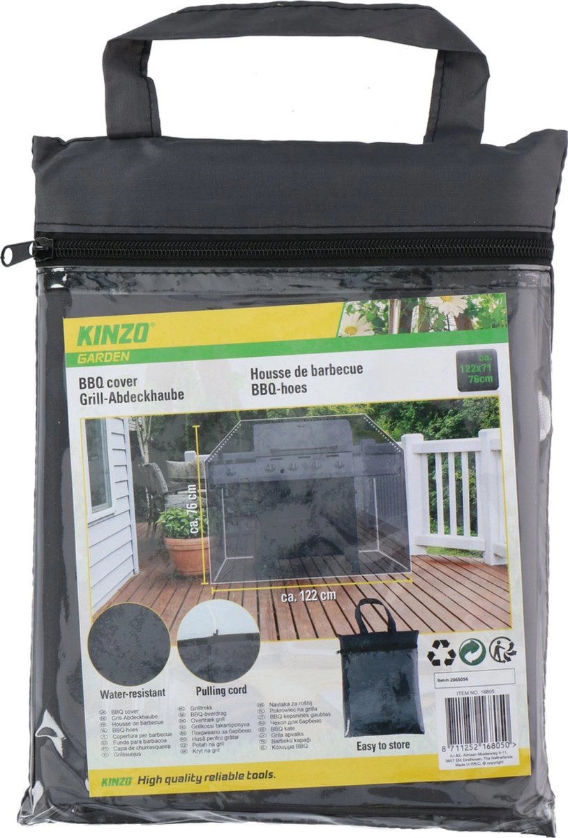 BBQ hoes - afdekzeil voor barbecue - 122X71X76cm