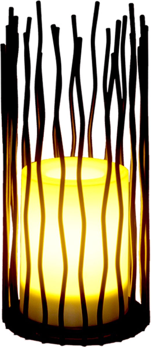 DILAMPO - LANCASTER - DESIGN CANDLE - USB OPLAADBAAR -