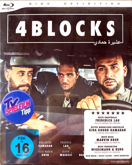 4 Blocks - Season 1-3 [Blu-ray] zonder NL ondertiteling!