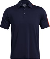 Under Armour Playoff 3.0 Striker Polo - Golfpolo Voor Heren - Navy/Wit - M