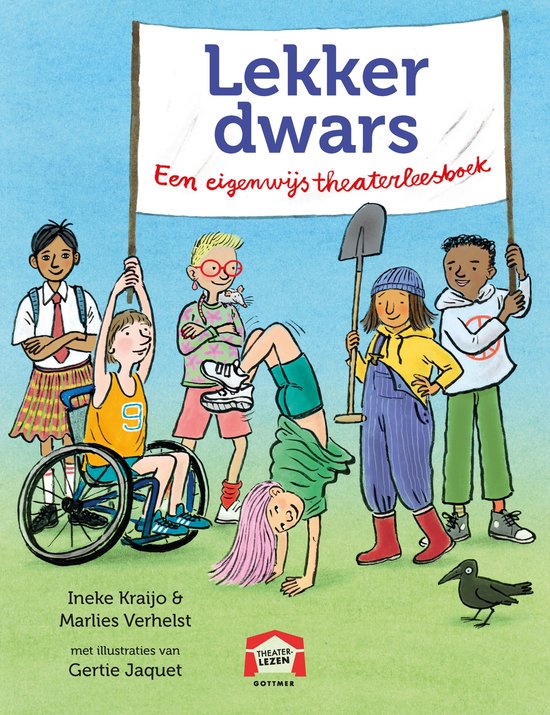 Theaterlezen - Lekker dwars - cover