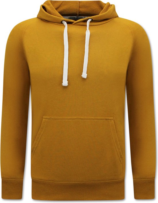 Sweat à capuche pour hommes - Pull à capuche - Marron clair