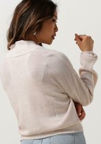 Another Label Len Knitted Pull L/s Truien & vesten Dames - Sweater - Hoodie - Vest- Gebroken wit - Maat M