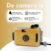 SolidGoods - Wergwerpcamera - Analoge Camera - Disposable Camera - Kindercamera - Filmrol - Vlogcamera -Geel