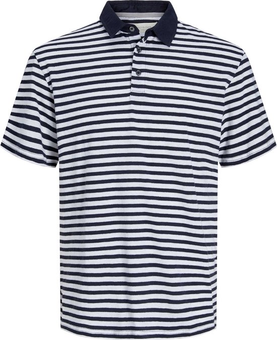 Jack & Jones poloshirt korte mouw donkerblauw