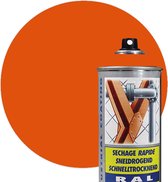 Motip Vernis acrylique industriel brillant RAL 2009 orange signalisation - 400 ml