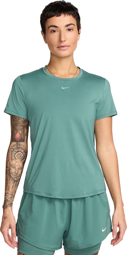 Nike One Classic Women"s Dri-Fit - Hardloopshirt - Groen - Dames