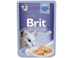 Kattenvoer Brit Premium Kip Zalm Kalfsvlees 12 x 85 g