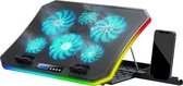 Laptop cooler - Laptop cooling pad - Cooling stand - Verstelbaar - Tegen oververhitting - Must have voor in de zomer voor uw laptop!