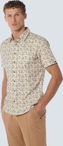 NO EXCESS - 23440340 - Shirt Short Sleeve Allover Printed