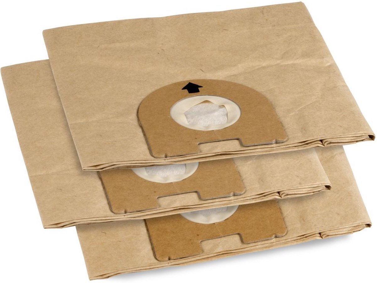 Powerplus POWX320A Stofopvangzak - 3pcs - voor stofzuiger - POWX320