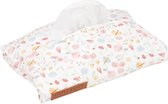 Housse lingettes bébé Fleurs & Papillons