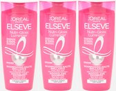 3x L'Oréal Elvive - Voordeelpak - Shampoo - Nutri-Gloss Luminiser - 3x 250 ML