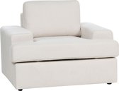 ALLA - Fauteuil - Beige clair - Polyester