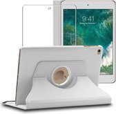 ebestStar - Hoes voor iPad Mini 2019 (Mini 5), iPad Mini 4 2015 Apple, Roterende Etui, 360° Draaibare hoesje, Wit + Gehard Glas