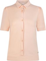 Zoso Blouse Liza Coated Fancy Blouse 242 1020 Apricot Dames Maat - XL