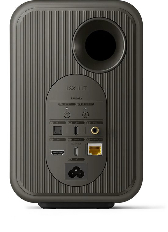 KEF LSX II LT Draadloze HiFi-luidsprekers - Graphite Grey van KEF — afbeelding 4