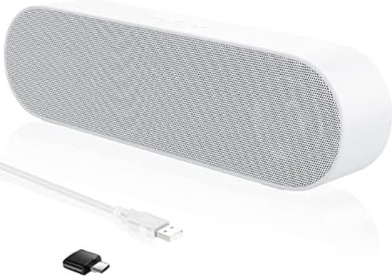 Soundbar Mini Soundbar Wit 3,6 x 22 x 6,3 cm - Soundbar - €59,14