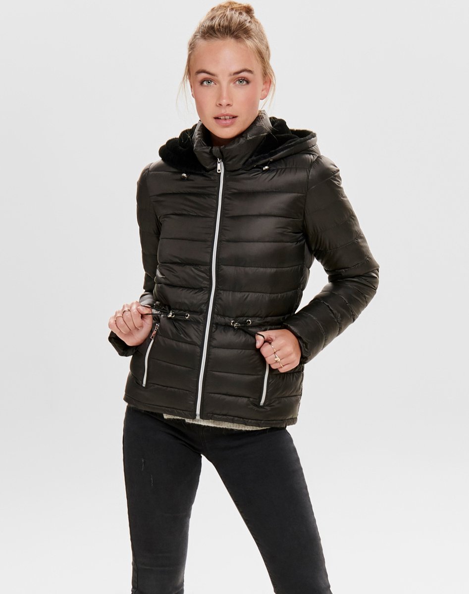ONLY - Jas - Maat XS - Vrouwen - Black -