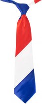 Stropdas vlag Nederland kleuren - Holland fans/supporters verkleedkleding