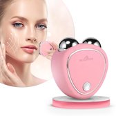 BeautyFit® - Huidverjongingsapparaat - Gua Sha - Facelift Apparaat - Anti Aging - Gezichtsmassage - Anti Rimpel - Roze - Moederdag Cadeautje