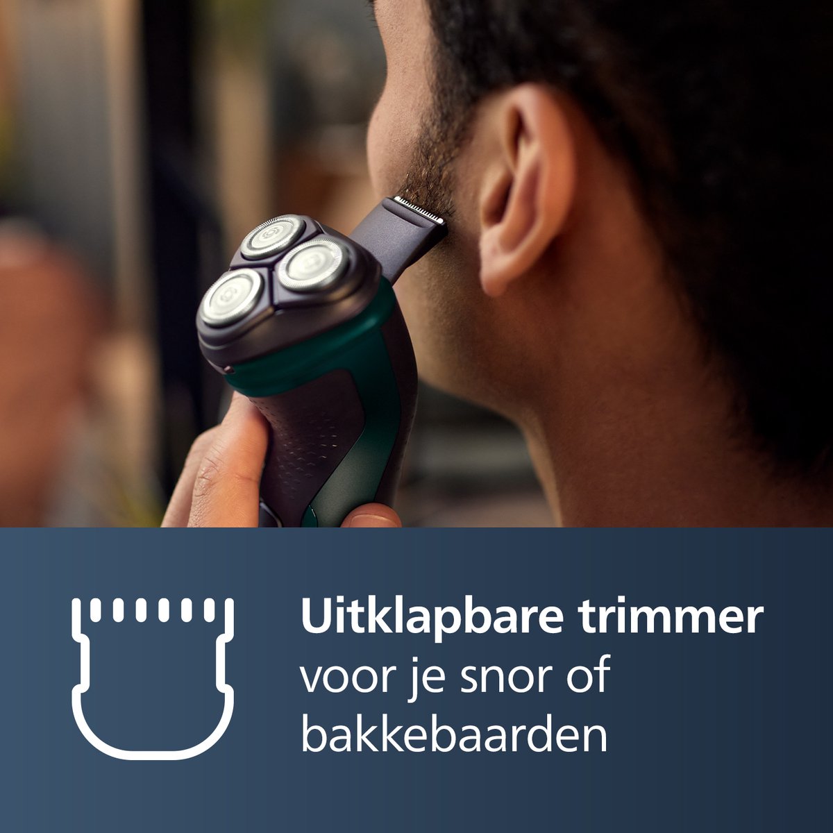 Philips Shaver 3000X X3052/00 Elektrisch Scheerapparaat - afbeelding 3