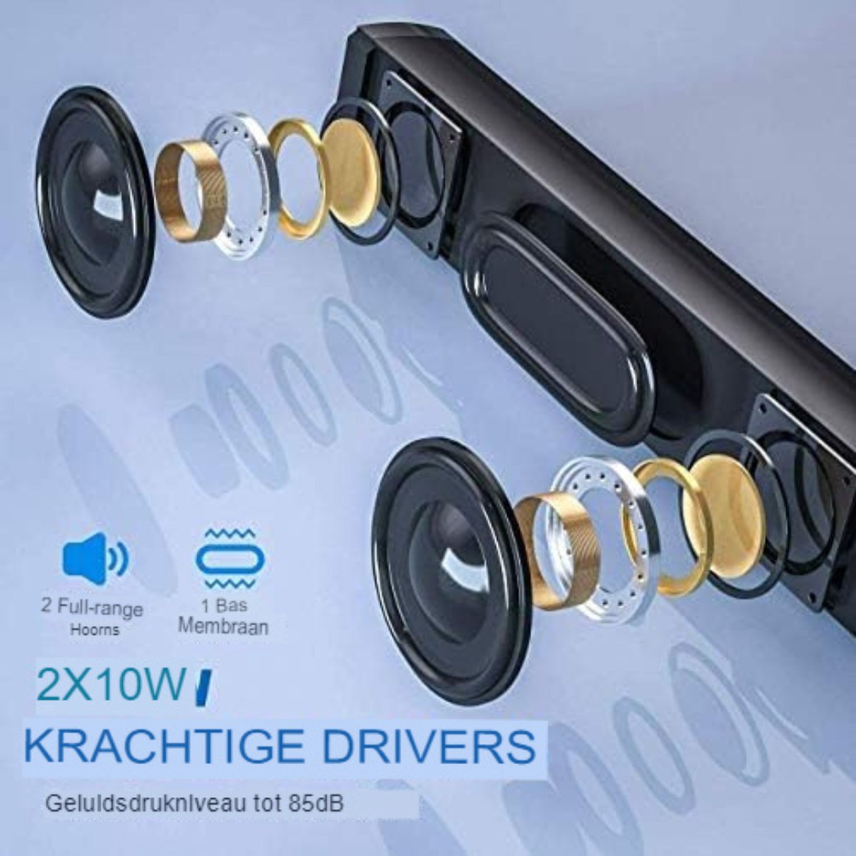 Soundbar pc - Pc soundbar - Computer - afbeelding 2