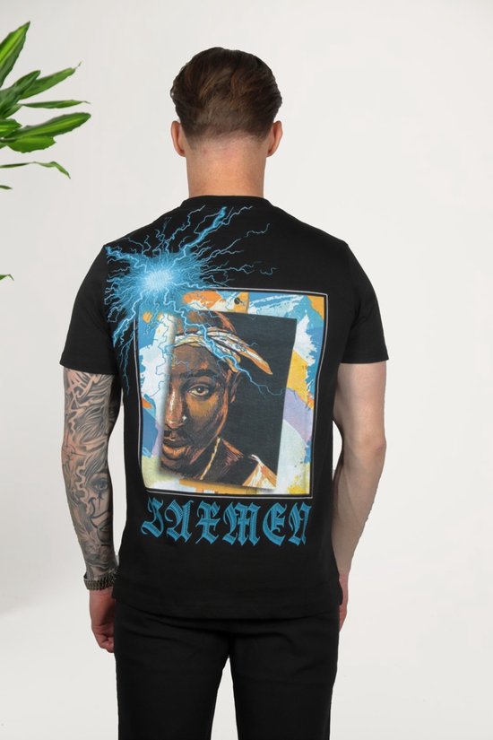 T-shirt Zwart Tupac