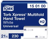 TORK 150100 Papieren handdoeken Wit 21 stuk(s)