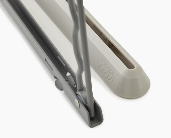 Joseph Joseph - Porte-manteau mural Orderly pliable - Acier au carbone - Crème