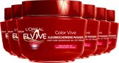 L'Oréal Paris Elvive Color Vive Beschermend Haarmasker - Gekleurd Haar of Highlights - 6 x 300ml