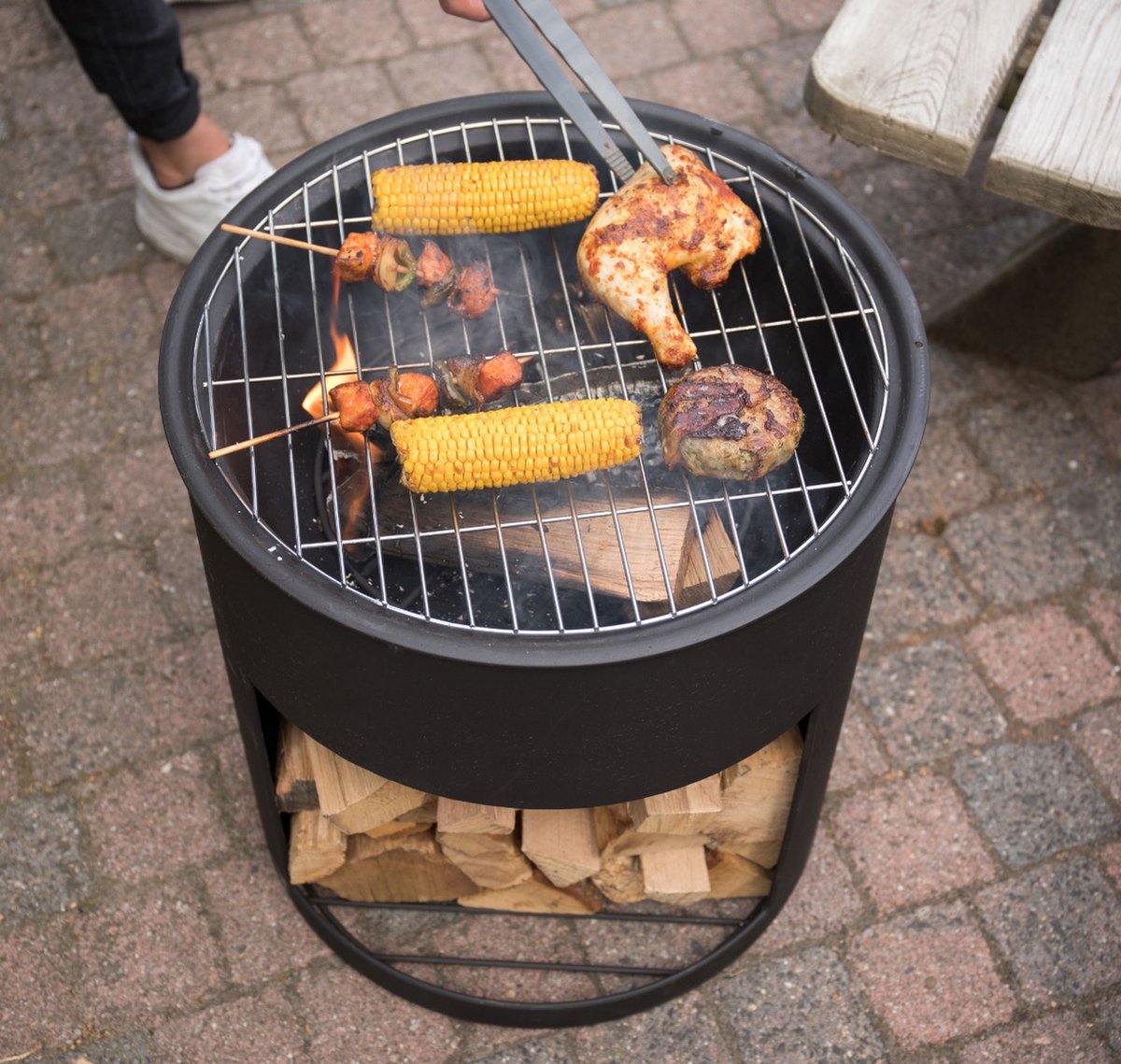 RedFire Milshire Fire Bowl - Ø 45 cm - Black