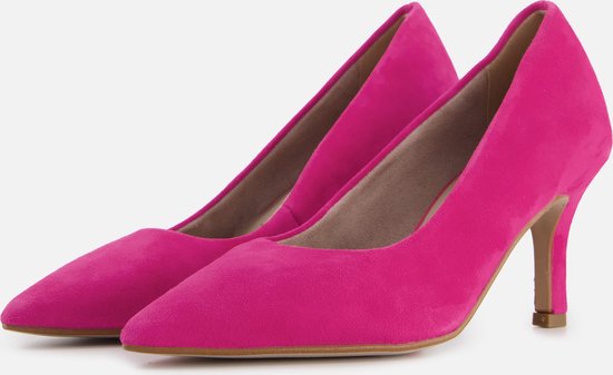 Tamaris Pumps roze Leer - Dames - Maat 36