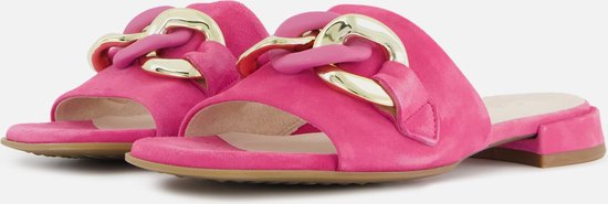 Gabor Slippers roze Suede - Dames - Maat 36